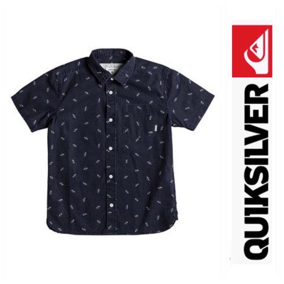 Quiksilver Other - 🆕 Quiksilver Boys' Boredsnap Mini Motif SS